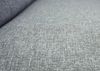 Sessel HWC-L82, Lounge-Sessel Cocktailsessel Polstersessel Relaxsessel, Kunstleder Stoff/Textil Metall ~ schwarz Bild 4
