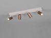 Deckenstrahler TARYN Coffee / Grau 4-flammig, Breite 56cm Bild 3