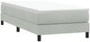 vidaXL Boxspringbett ohne Matratze Hellgrau 90x220 cm Samt 3315855 Bild 3