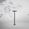Fabas Luce 6539-10-299 Solar LED Pollerleuchte Palmer Bewegungsmelder 65cm dunkelgrau IP54 Bild 2