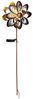 2er Set LED Solarleuchte, Blumen Design, Windrad, H 92 cm Bild 5