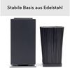 Hanseküche Magnet-Messerblock Messerblock magnetisch ohne Messer – Drehbarer Messerhalter (1tlg), Fester Stand mit Gummifüßen, 360 Grad drehbar, Starker Magnet Bild 3