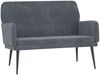 vidaXL Sitzbank Dunkelgrau 108x79x79 cm Samt 351415 Bild 2