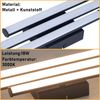 ZMH Deckenleuchte Wohnzimmer Schlafzimmer Moderne Lampe Schwarz 18W Innendesign 3000K Warmweiß Bild 5