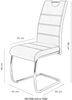 Apollo Flora Stuhl, Metall, Cappucino, 1ner Pack Bild 4