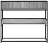 vidaXL Konsolentisch Grau Sonoma 90x35x80 cm Holzwerkstoff 849172 Bild 4