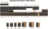 Vigo Hängeschrank 40 cm Eiche Lancelot Matera Grau Küchenzeile Küchenblock Küche Bild 4