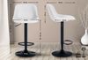 CLP 2er Set Barhocker Loft mit Rückenlehne und 360 drehbar,weiß Kunstleder Bild 2