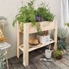 Wagner System Hochbeet Green Box Light 83 x 34,5 x 70 cm natur Bild 3