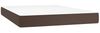 vidaXL Taschenfederkernmatratze Mittel Braun 140x190x20 cm Kunstleder 347785 Bild 2