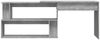 vidaXL Eckschreibtisch Grau Sonoma 200x50x76 cm Holzwerkstoff 815424 Bild 5