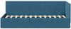 vidaXL Eckbettgestell mit Kopfteil Blau 80 cm x 200 cm Samt 42016286 Bild 5