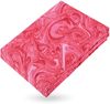 Bettwäsche-Set (135x200cm) - Renforce Marble - Rot Bild 3