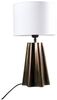 PR Home 4373402-FR01 Tischleuchte Aira Öl Messing Optik Schirm Weiß 50cm Bild 2