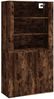 Highboard, BuffetSchrank, Büroschrank Räuchereiche Holzwerkstoff Bild 2