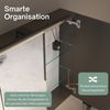 Planetmöbel Badezimmerspiegelschrank Spiegelschrank ARIA (Spiegelschrank Bad mit Beleuchtung und Steckdose, Badschrank mit Spiegel hängend) Bild 3