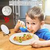 12er Set Weiße Kunststoff Dinner Teller 25cm für Zuhause Garten Picknick Camping Bild 5