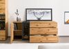 Sideboard Wildeiche 180x44x80 natur lackiert / geölt KITZBÜHEL #132 Bild 4