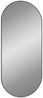 vidaXL Wandspiegel Schwarz 100x45 cm Oval 348208 Bild 3