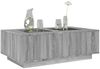 Couchtisch, Sofatisch mit Infinity-LED Grau Sonoma 116x69x40 cm Bild 5