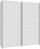 Schiebetürenschrank >Schach&matt< in Weiss - 170,3x190,5x61,2cm (BxHxT) Bild 3