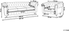 Sofa Set Samtstoff rosa 4-Sitzer CHESTERFIELD Bild 2