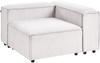 Eckmodul ARDAL Cord Cremeweiß linksseitig Bild 5