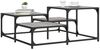 vidaXL Couchtisch Grau Sonoma 87,5x87,5x40 cm Holzwerkstoff 837745 Bild 1