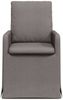 vidaXL Esszimmerstühle 2 pcs Taupe 57 x 67 x 98 cm Stoff 42017922 Bild 4