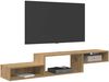 vidaXL Wandmontierter TV-Schrank Wandhalterung Artisan-Eiche 8005996 Bild 3