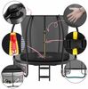 Zelsius Gartentrampolin Trampolin Schwarz Ø 228 cm für den Outdoor-Bereich Bild 4