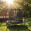 Zelsius Gartentrampolin Trampolin Schwarz Ø 228 cm für den Outdoor-Bereich Bild 2