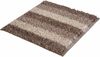 Kleine Wolke Badematte Lounge, Höhe 24 mm, rutschhemmend beschichtet, fußbodenheizungsgeeignet, Baumwolle, Kunstfaser, rechteckig, Badteppich, Fransenflor, gestreift, leichter Glanzeffekt, waschbar Bild 2