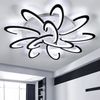 oyajia Deckenleuchte 120W Modern LED Deckenleuchte 96cm, 7200LM Dimmbar mit Fernbedienung, LED fest integriert, warmweiß kaltweiß neutralweiß, Blumenförmiges Design LED Deckenlampe, für Wohnzimmer, Schlafzimmer Bild 4