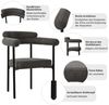 Flieks Esszimmerstuhl (Set, 2 St), 2er Set Polsterstühle Wohnzimmer Samt Küchenstühle Eisengestell Bild 3