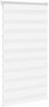 vidaXL Doppelrollo Weiß 85x150 cm Stoffbreite 80,9 cm Polyester 4014752 Bild 3