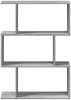 vidaXL Raumteiler-Bücherregal 3 Fächer Grau Sonoma 70x24x97 cm 858116 Bild 5