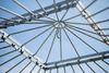 ELEO Metallpavillon quadratisch Meran 2 x 2 m feuerverzinkt Bild 4