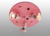 Coole Deckenlampe mit Röschen für Kinderzimmer 3 flammig schwenkbar Ø 35cm Bild 3