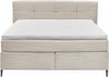 set one by Musterring Boxspringbett Fairfield, mit Metallfuß schwarz, Wendematratze, Breite 160 oder 180 cm Bild 3