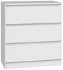 Raumhirsch Furniture Kommode Sideboard 70 cm breit (Maße 40 x 70 x 75 cm, 3 Schubladen), verschiedene Farben Bild 2