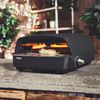 BURNHARD® Gas Pizzaofen - Tony inkl. Pizzaschieber & Abdeckhaube, 450 °C, Tragbarer 5,9 kW Outdoor Ofen für Pizza (58,5 x 47,7 x 24,8 cm) inkl. Cordierit-Pizzastein - Multi-Color - #946424 Bild 4
