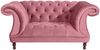 Ivette Sessel Samtvelours Rose Buche Nussbaumfarben Bild 3