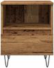 vidaXL Nachttisch Altholz-Optik 40x35x50 cm Holzwerkstoff 857358 Bild 4