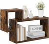 vidaXL Wandregal Wandhalterung Raucheiche 55 x 15 x 35 cm 8012112 Bild 2