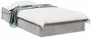 vidaXL Bettgestell mit Schubladen Betongrau 75x190 cm Holzwerkstoff 3280716 Bild 2