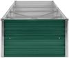 vidaXL Garten-Hochbeet Verzinkter Stahl 320x80x45 cm Grün 44847 Bild 4
