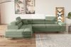 Stylefy Marokko Ecksofa Minze Strukturstoff INARI Links Bild 3