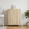 vidaXL Sideboard Sonoma-Eiche 66 x 34,5 x 92 cm Holzwerkstoff 894357 Bild 4