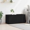 vidaXL Aufbewahrungsbox Schwarz Eichen-Optik 100 x 42 x 46 cm 862293 Bild 4